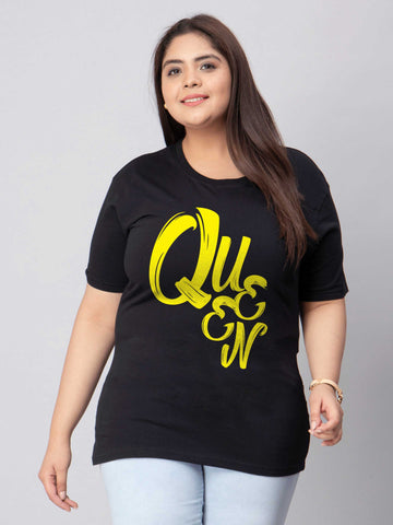 Queen Plus Size Women T-Shirt