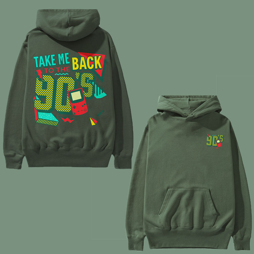 90s kid plus size hoodie