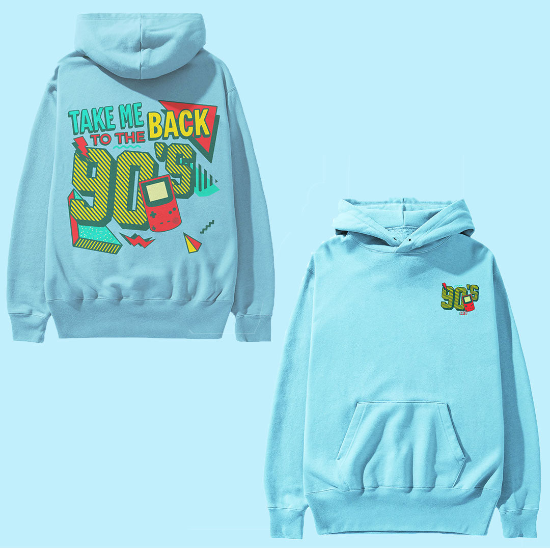 90s kid plus size hoodie