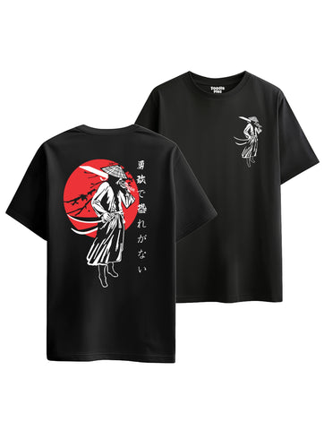 Samurai Warrior Plus Size T-shirt