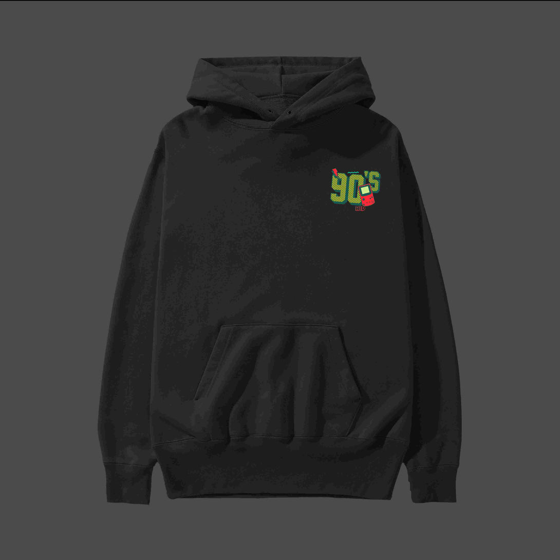 90s kid plus size hoodie