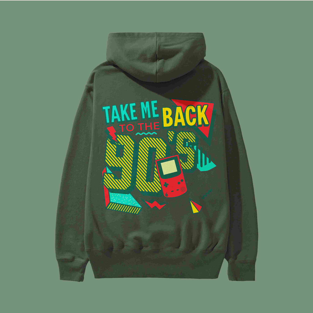 90s kid plus size hoodie