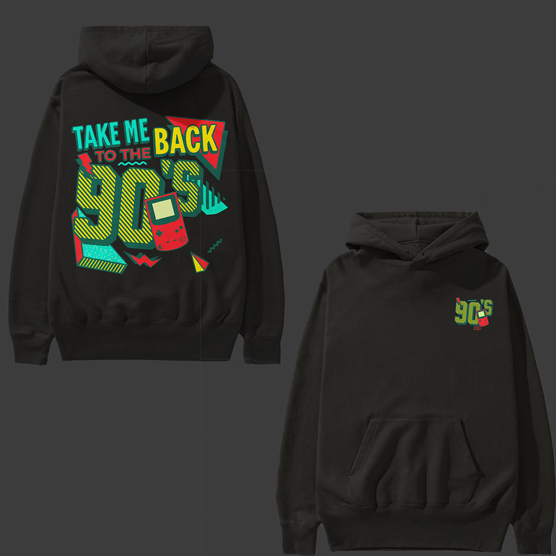 90s kid plus size hoodie