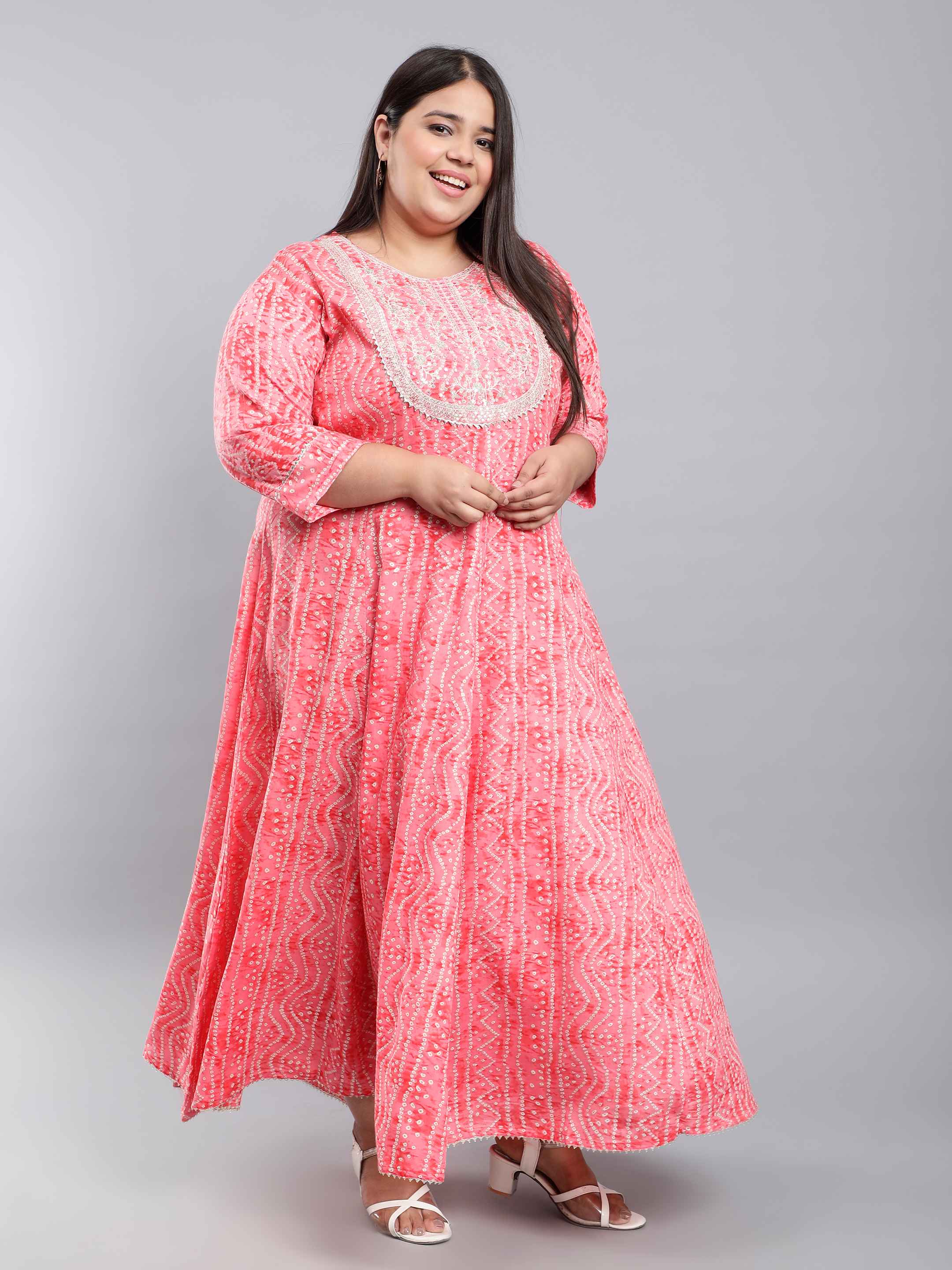 Plus size clearance frock designs