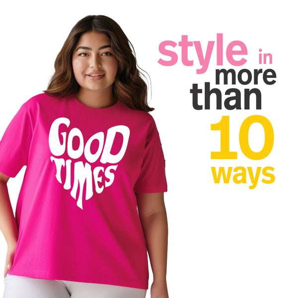 1Arrows Plus Size Women T-Shirt