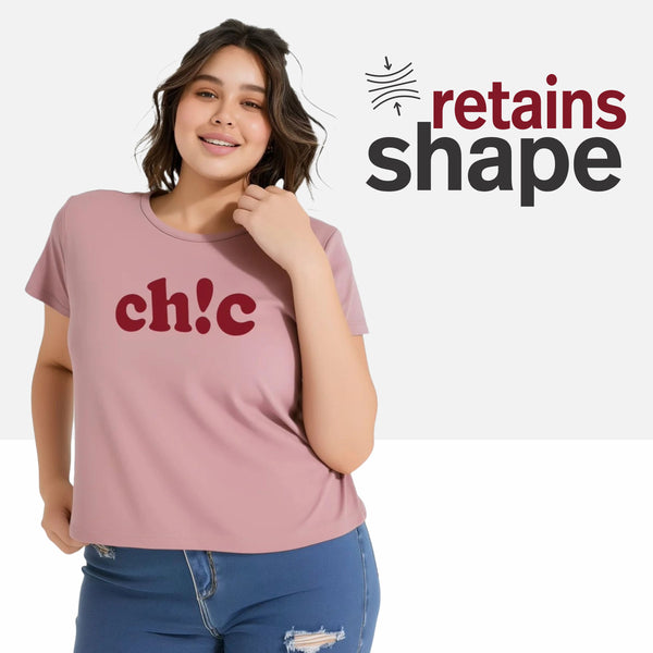 1Chic Women Plus Size T-shirt