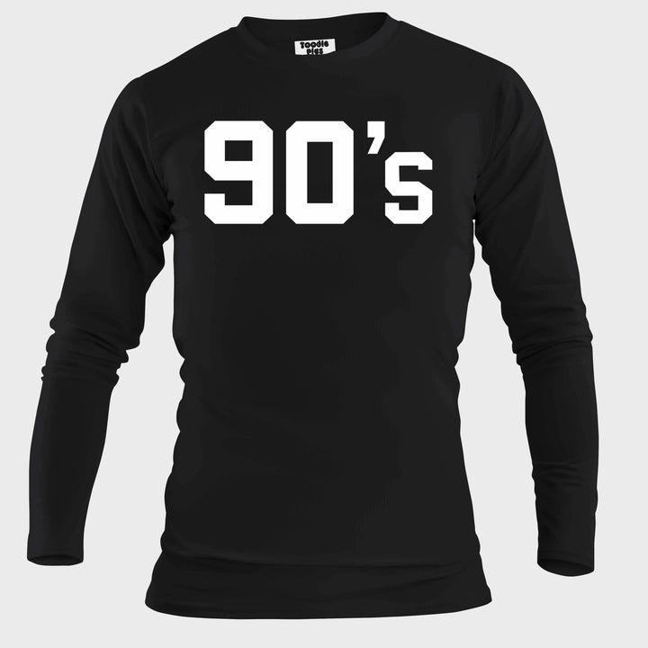 90s plus size full sleeve t shirt