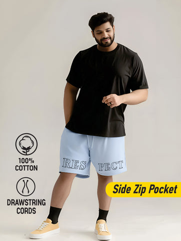Respect Cotton Plus Size Shorts