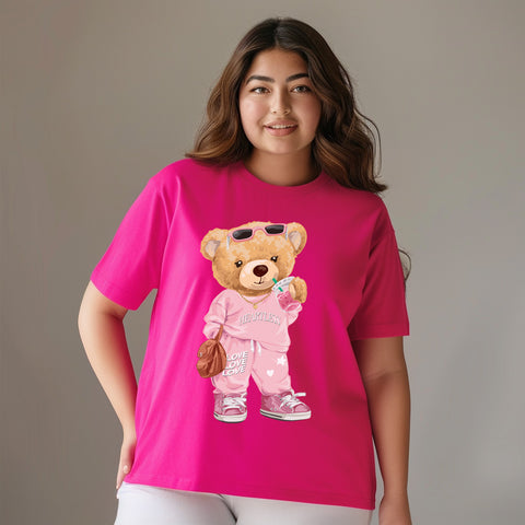 Heartless Bear Plus Size Women T-Shirt