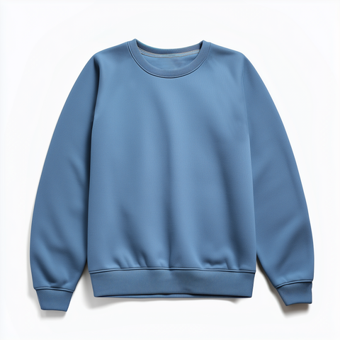 Denim Blue Plus Size Sweatshirts