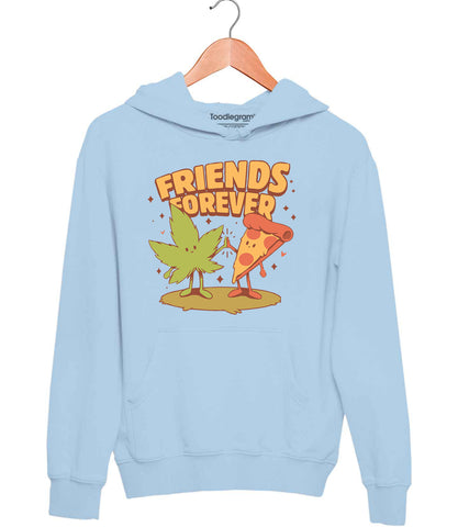 Friends Forever Hoodie Ice Blue