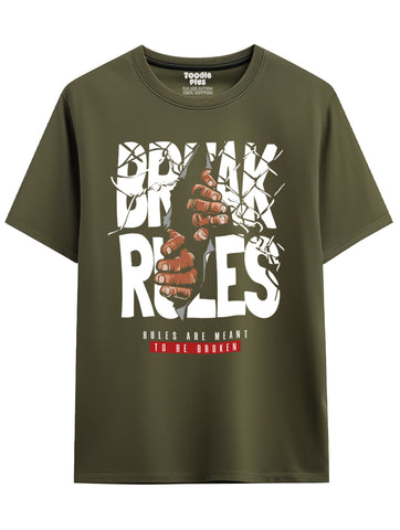 Break Rules Men's T-Shirt