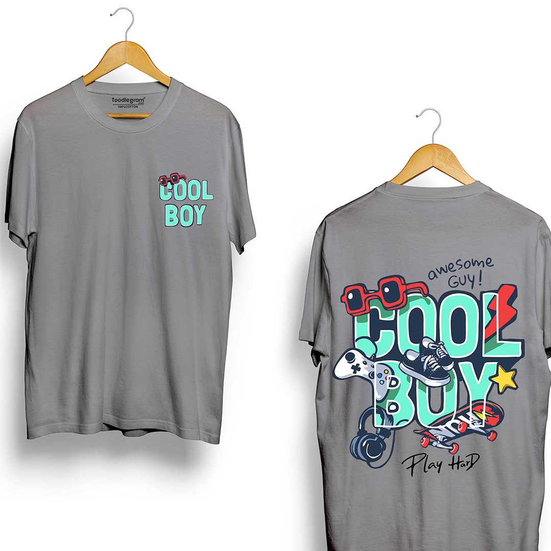 cool boy plus size t shirt