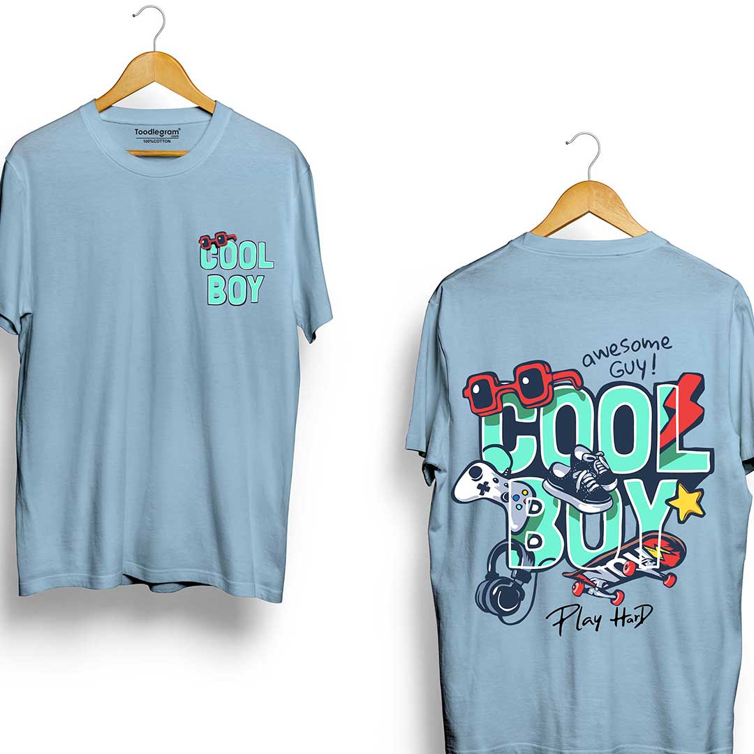 cool boy plus size t shirt