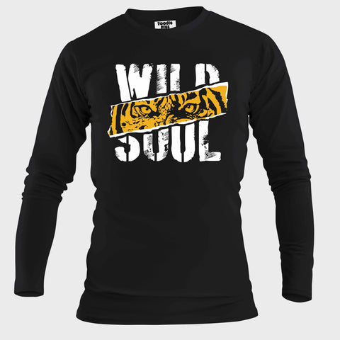 Wild Tiger Plus Size Full Sleeve T-shirt