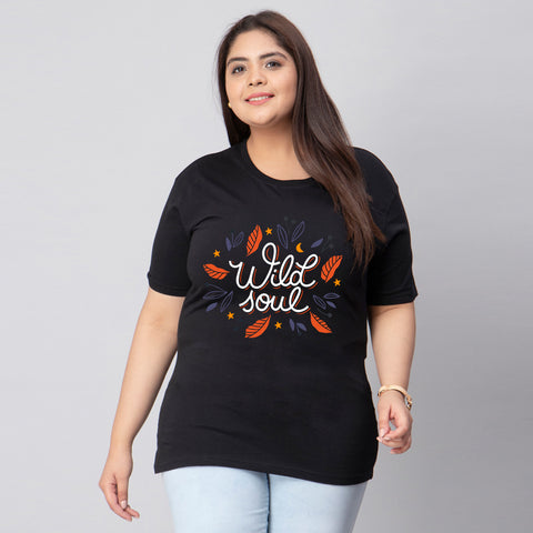 Wild Soul Plus Size Women T-Shirt