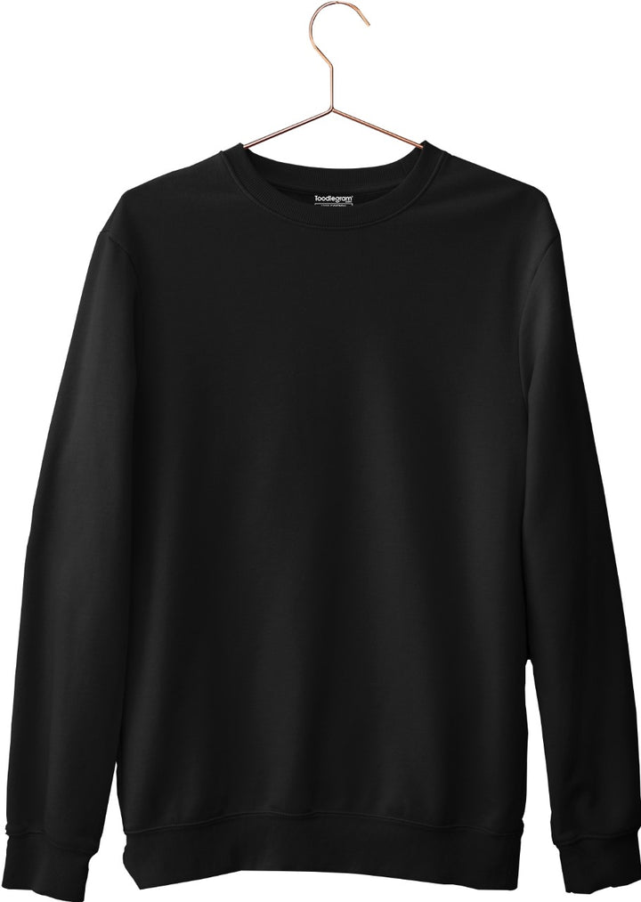 black puls solid sweatshirts