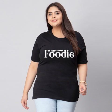 Foodie Plus Size Women T-Shirt
