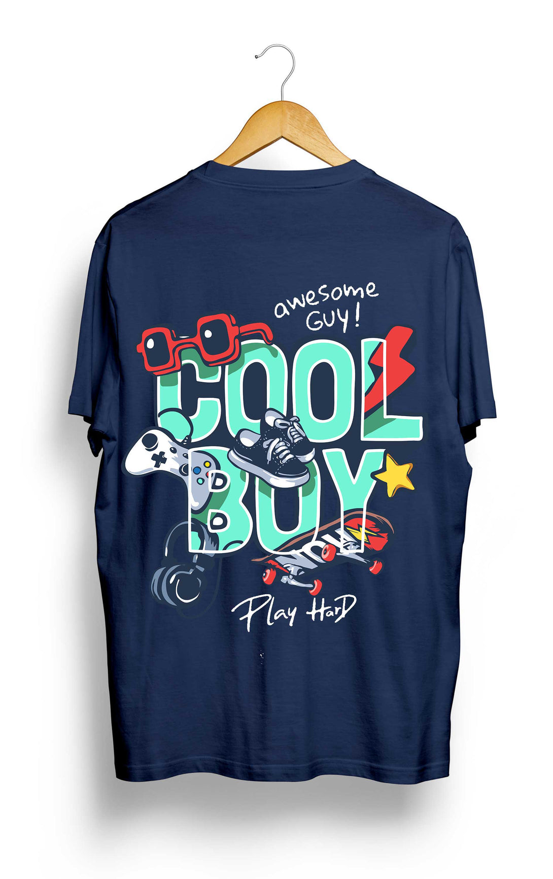 cool boy plus size t shirt