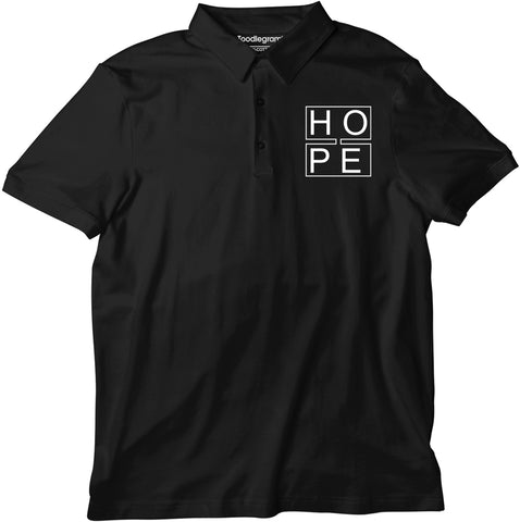 Hope Unisex Polo T-shirt