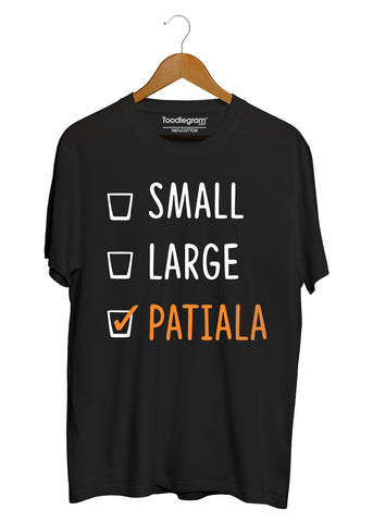 Patiala Peg Plus Size T-Shirt