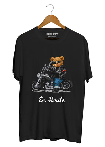 Biker Bear Plus Size T-Shirt