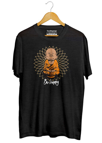 Be Happy Monk Men's T-Shirt