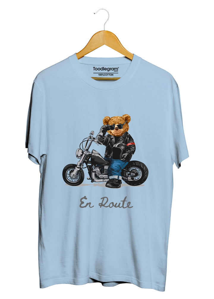 biker bear plus size t shirt