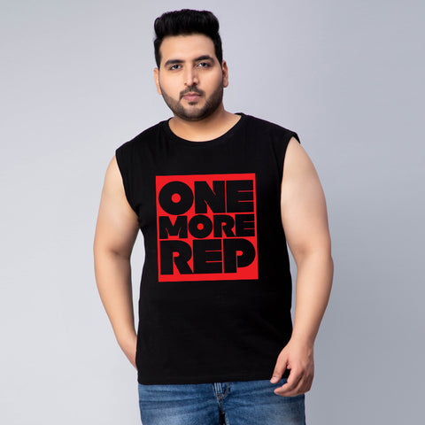 ONE MORE REP GYM SLEEVELESS VEST
