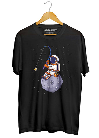 Astronaut Collecting Stars T-Shirt
